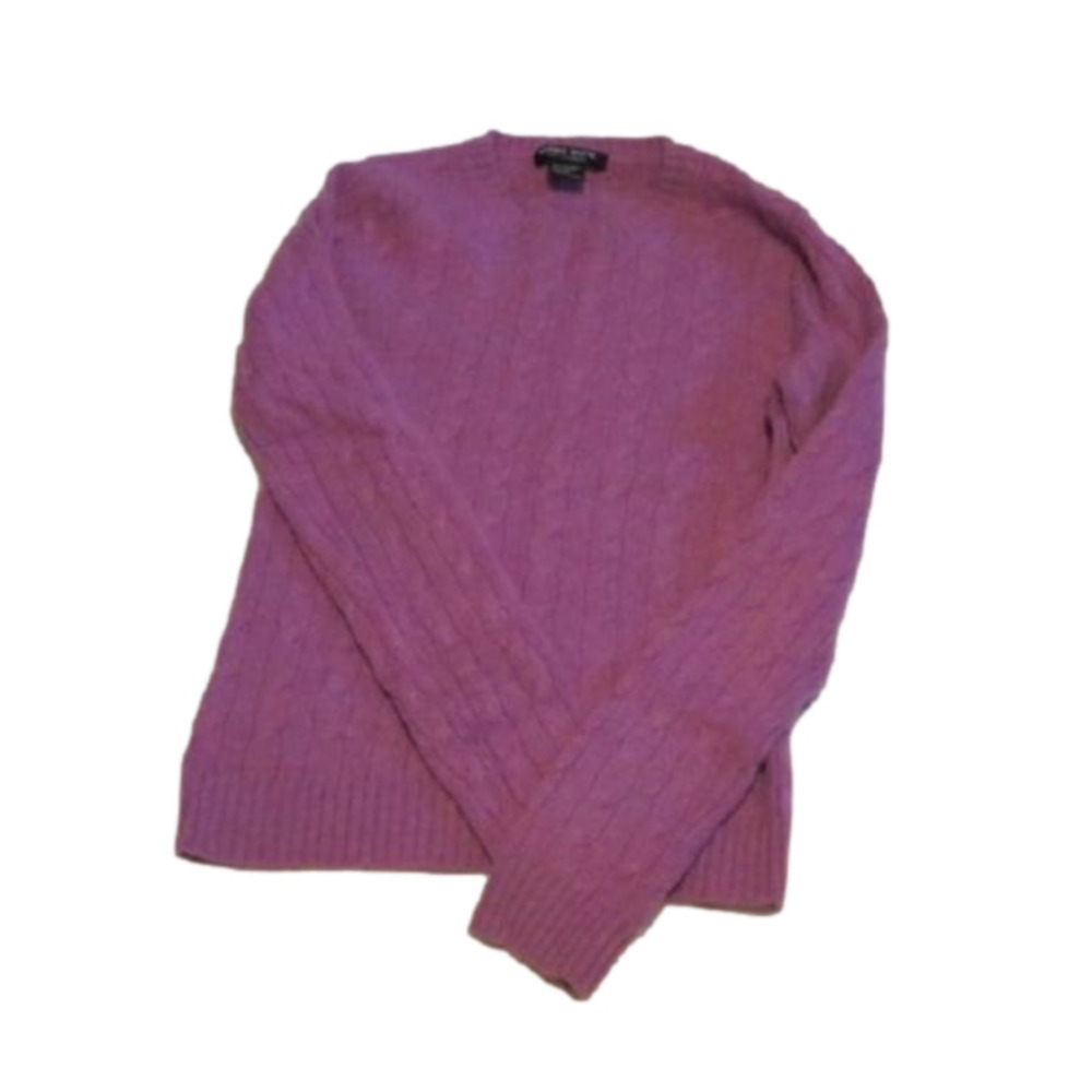 Mariele Waithe Purple Cashmere Sweater Small MC